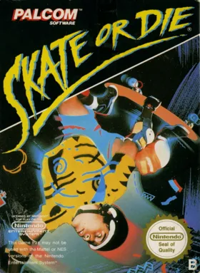 Skate or Die (Europe) box cover front